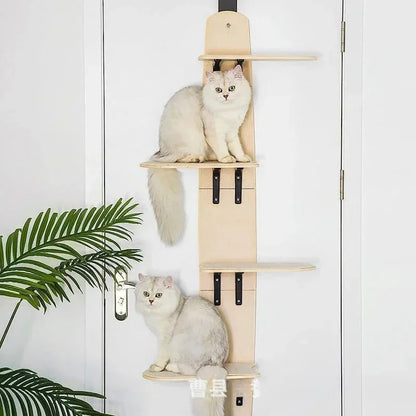 Cat Hanging Bed & Climbing Tree Tower with Toys