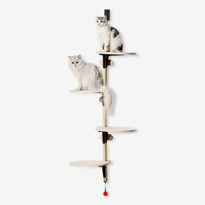 Cat Hanging Bed & Climbing Tree Tower with Toys