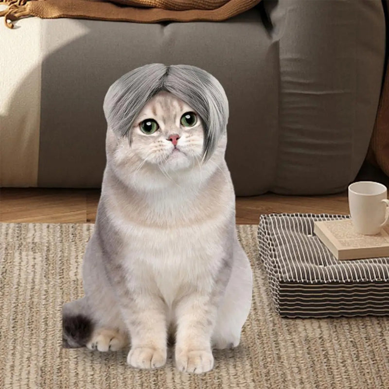 Funny Cat and Dog Cosplay Wig