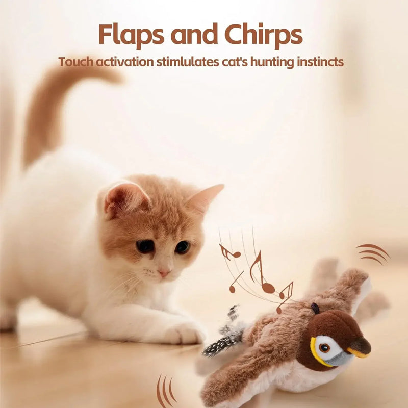 Interactive Bird Cat Toy