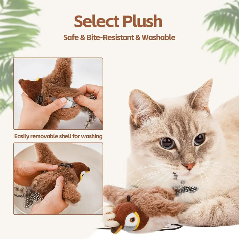 Interactive Bird Cat Toy